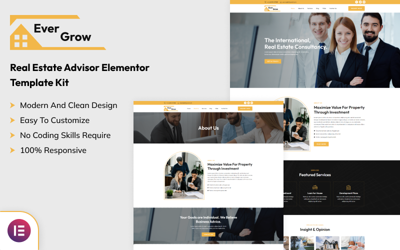 Template #402591 Business Clean Webdesign Template - Logo template Preview