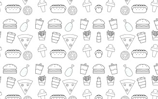 Food Pattern Illustration