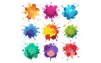 ChromaBurst - Dynamic Color Splash Design Pack for Graphic Artists and Creatives Bundle 3
