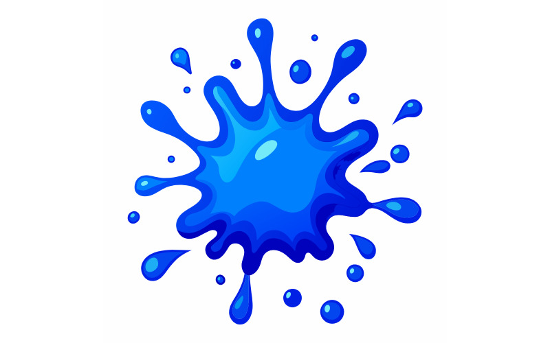 Splash Design Illustrator Vector #4 Vector Graphic