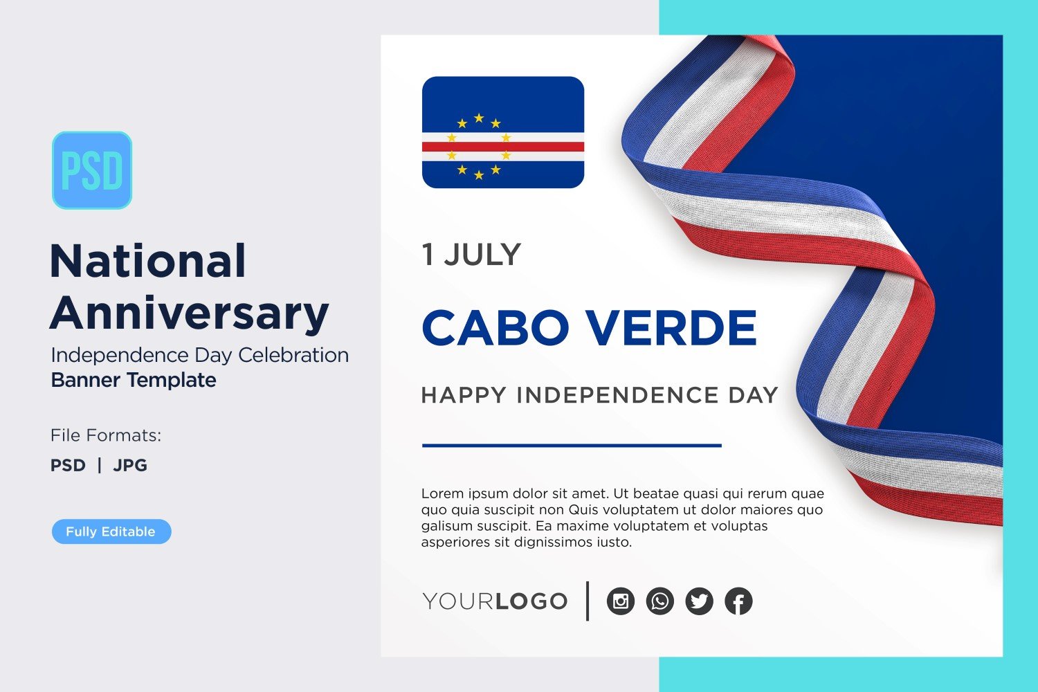Template #402795 Day Celebration Webdesign Template - Logo template Preview