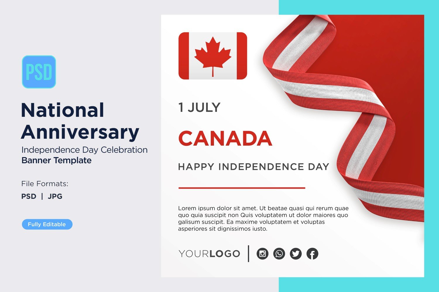 Template #402798 Day Celebration Webdesign Template - Logo template Preview
