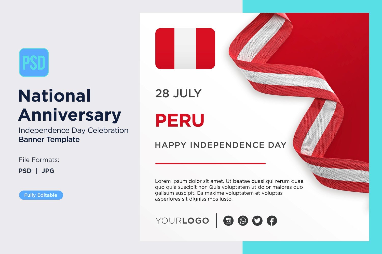 Template #402926 Day Celebration Webdesign Template - Logo template Preview