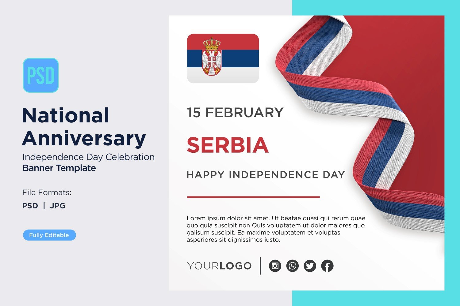 Template #402944 Day Celebration Webdesign Template - Logo template Preview