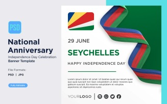 Seychelles National Day Celebration Banner