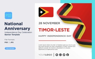 Timor-Leste National Day Celebration Banner
