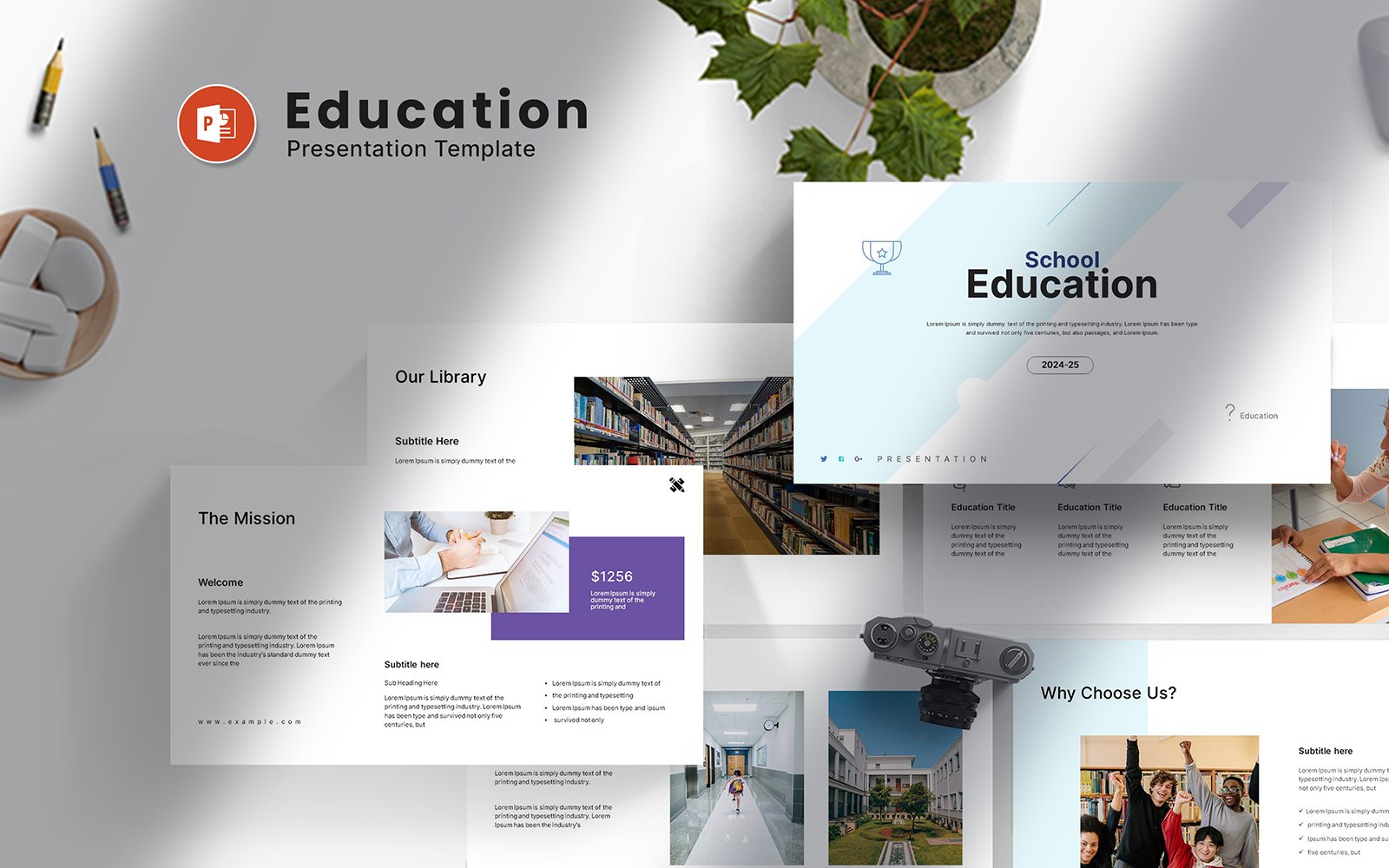 Kit Graphique #403085 Education Presentation Divers Modles Web - Logo template Preview