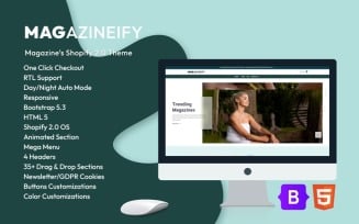 Magazineify - Magazine's Shopify 2.0 Theme