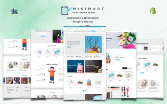 Mini Mart - Stationery & Books Store Shopify Theme