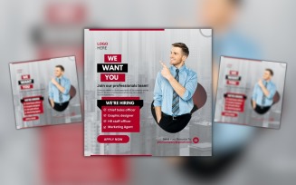 Personal Acquisition Canva Hiring Design Template