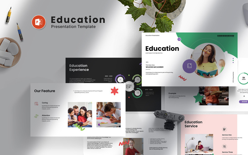 The Education PowerPoint Presentation PowerPoint Template