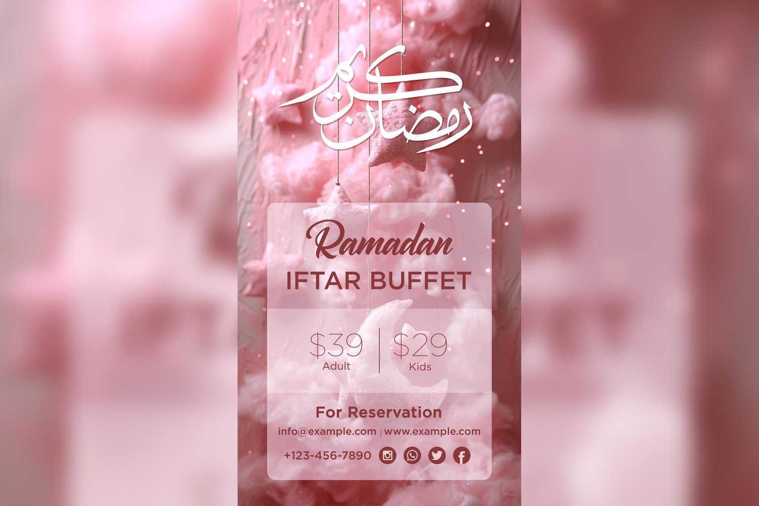 Template #403121 Month Poster Webdesign Template - Logo template Preview