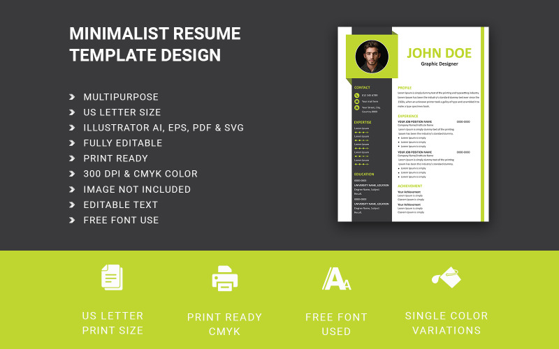 Unique Creative Resume Design – Capture Attention with Style Resume Template