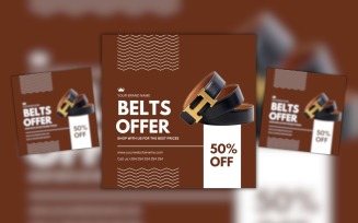 Discounted Items Design Template