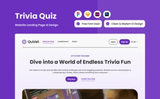 Quizlet - Trivia Quiz Landing Page V2