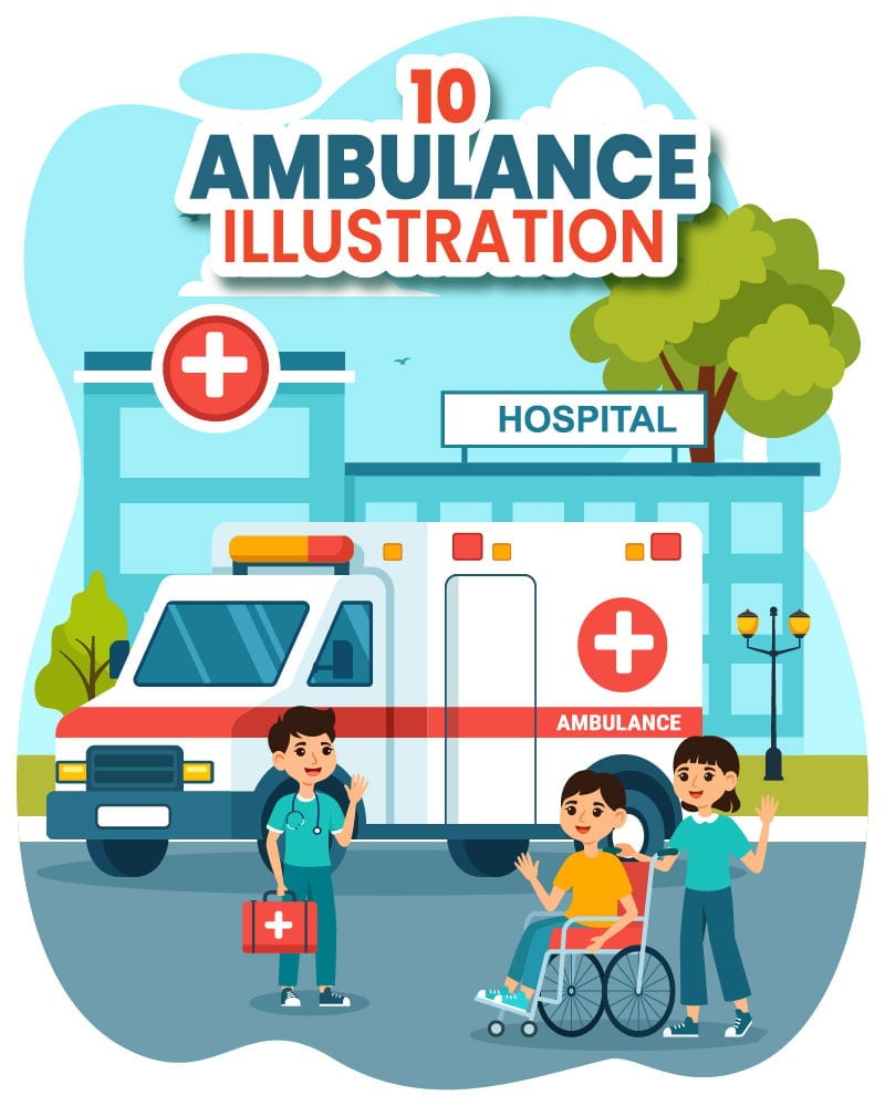Template #403326 Car Ambulance Webdesign Template - Logo template Preview