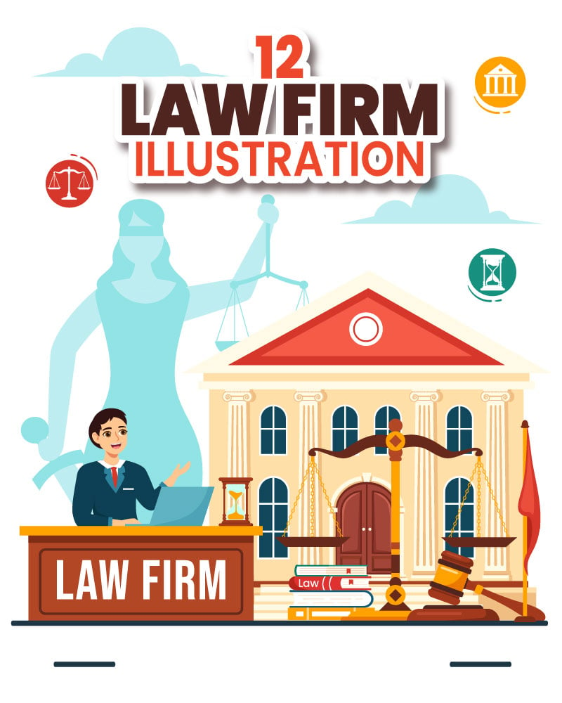 Kit Graphique #403346 Law Firm Divers Modles Web - Logo template Preview