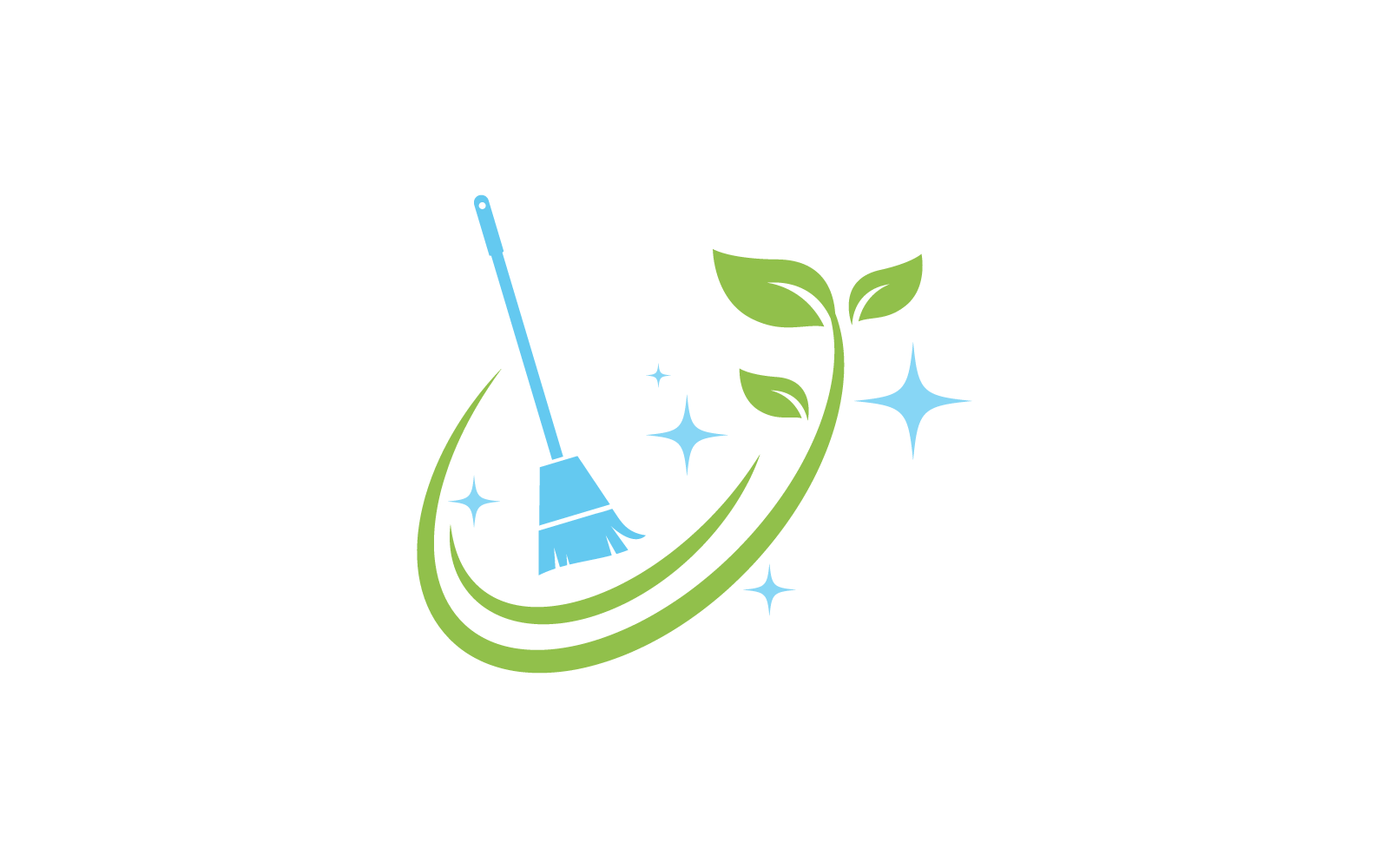 Cleaning logo and symbol illustration template