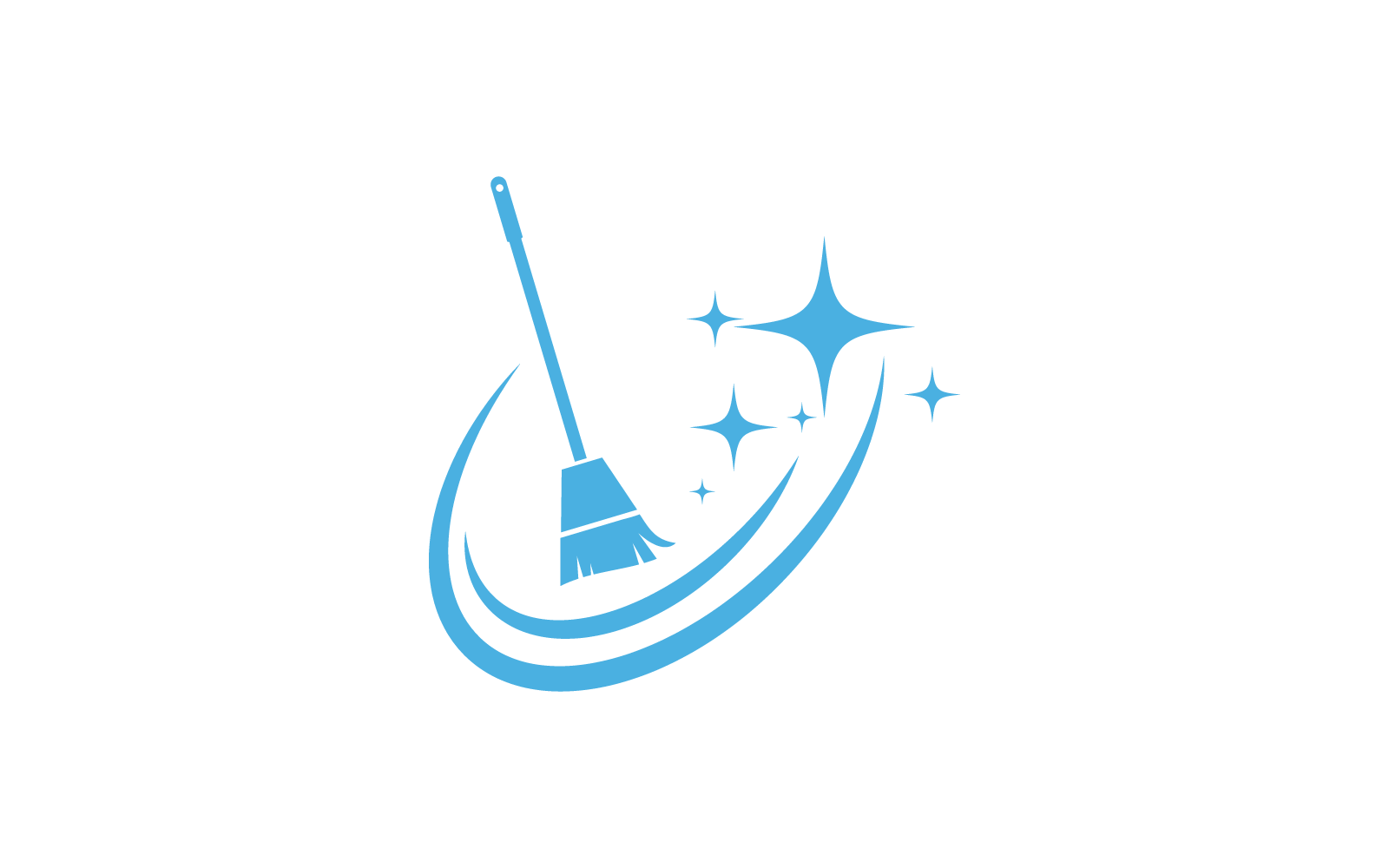 Cleaning logo design illustration template