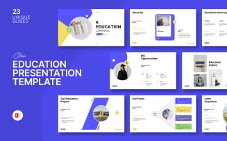 Education Presentation Template Design