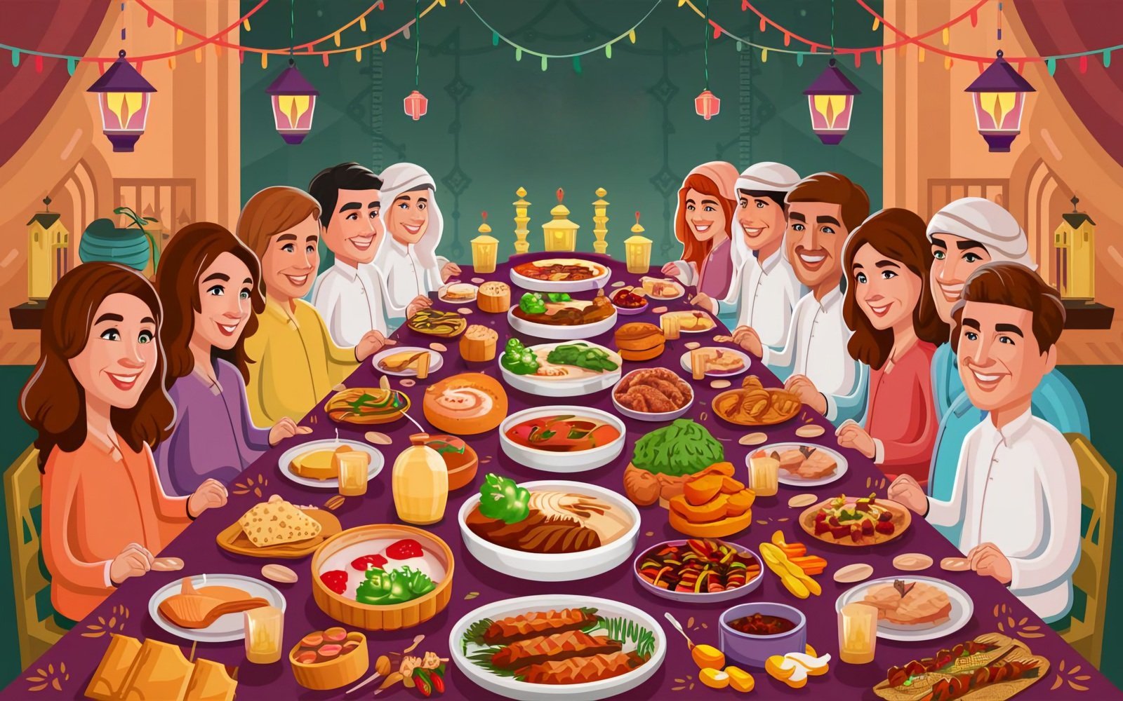 Kit Graphique #403457 Ramadan Feast Divers Modles Web - Logo template Preview