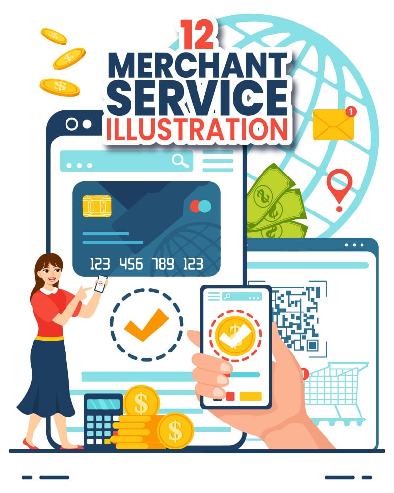 Kit Graphique #403546 Merchant Services Divers Modles Web - Logo template Preview