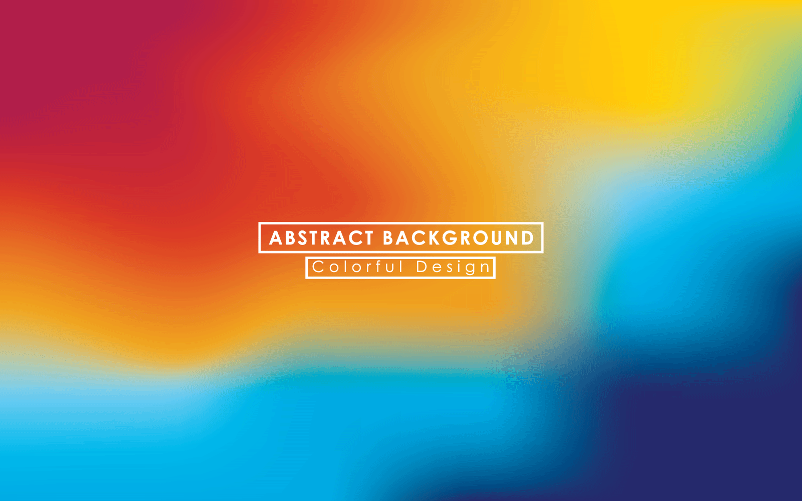 Abstract blurred gradient illustration background Logo Template