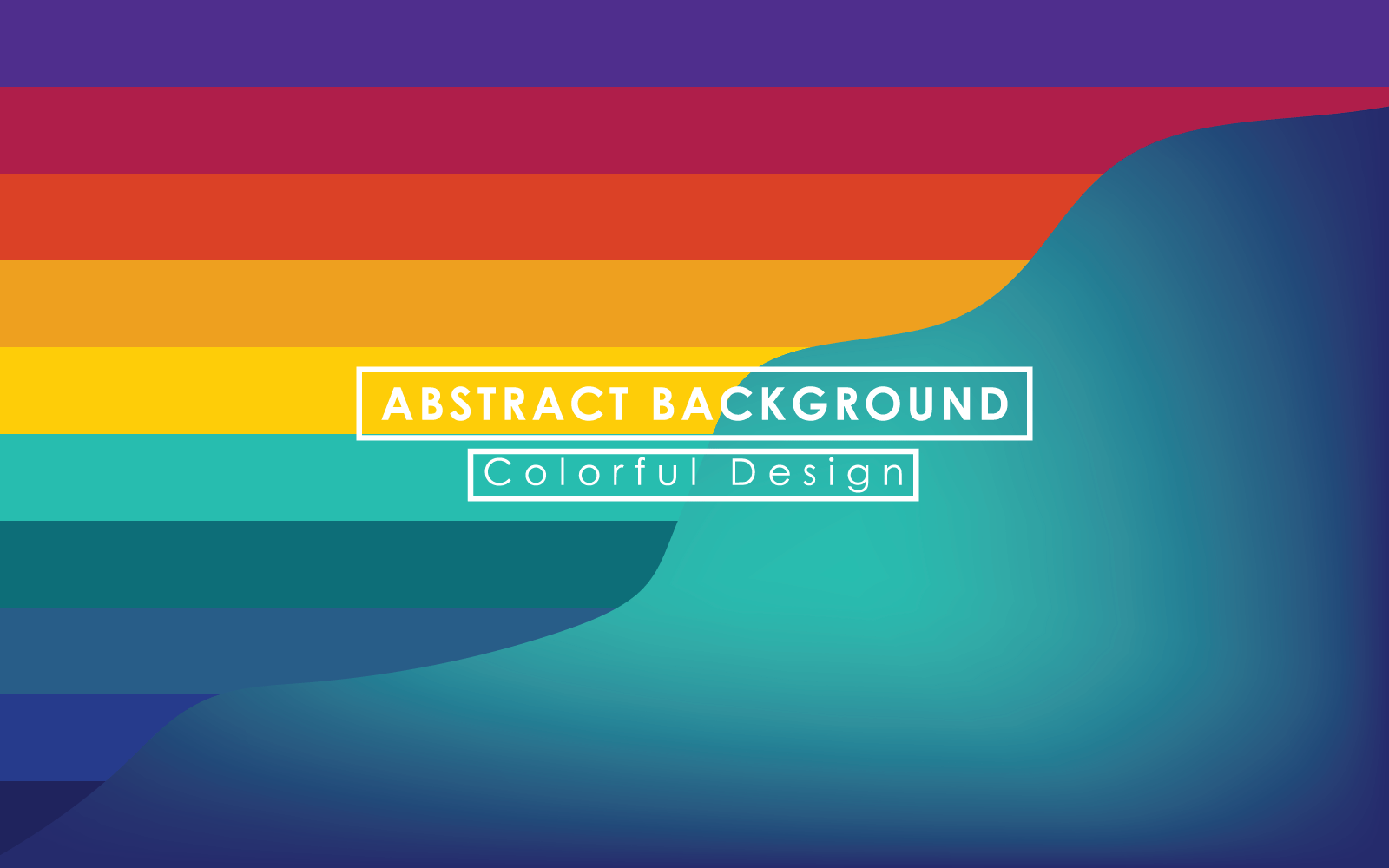 Abstract blurred gradient mesh illustration background Logo Template