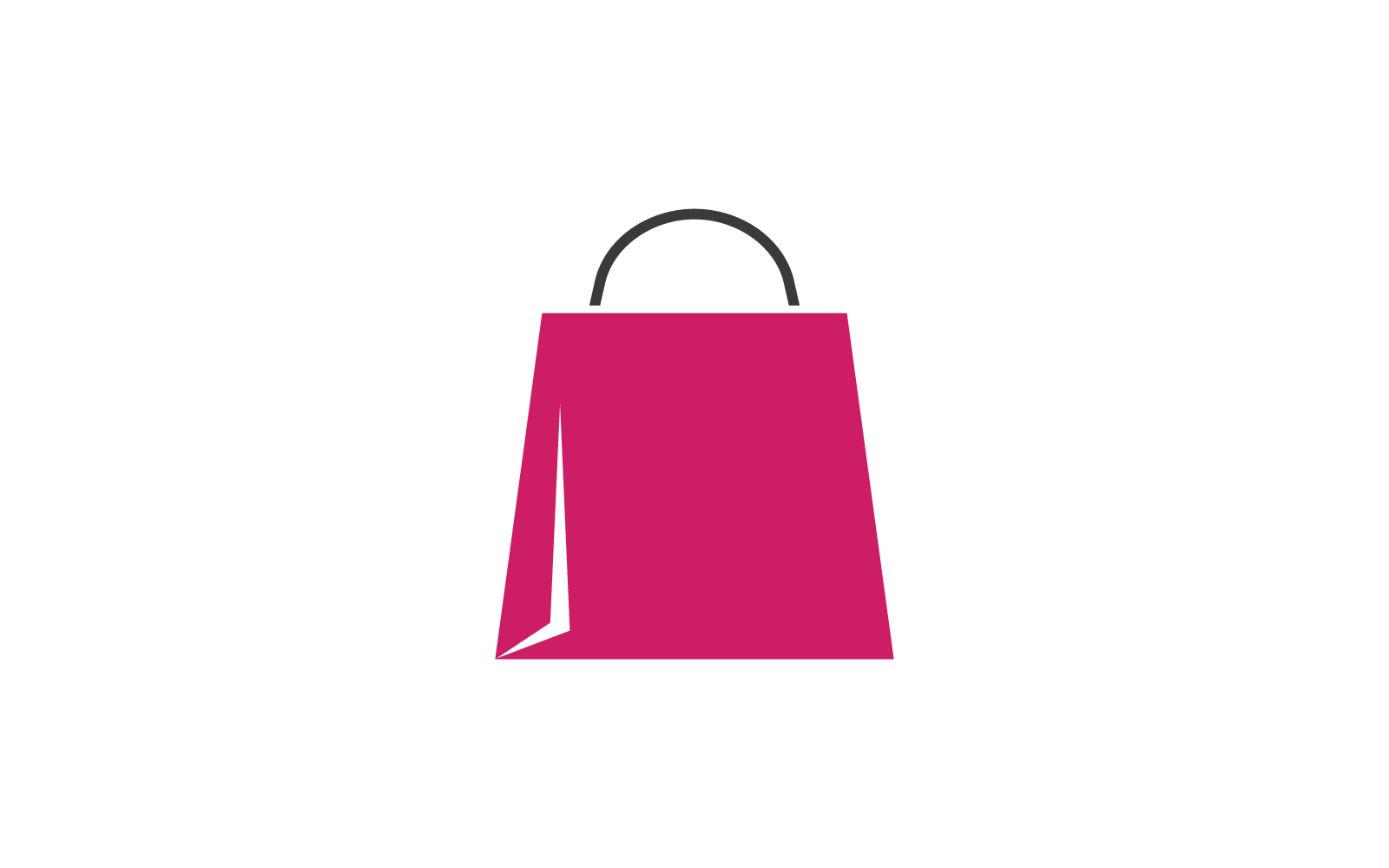 Boodschappentas illustratie logo vector pictogrammalplaatje