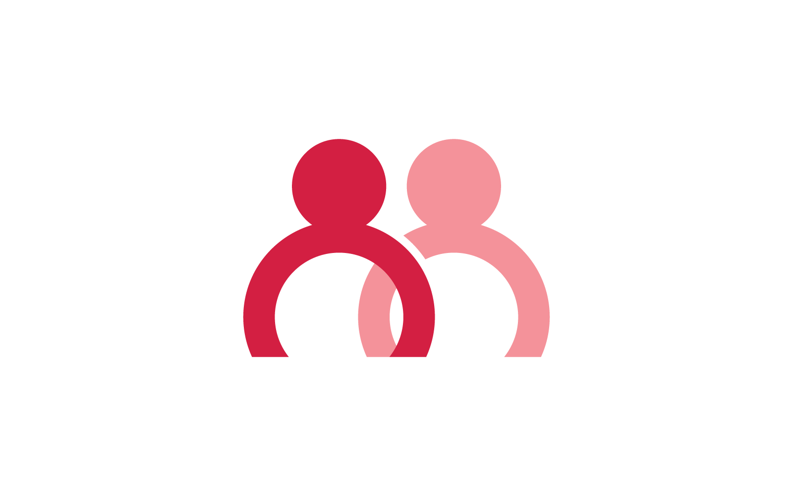 Logo Comunidad, red y plantilla de diseño social.