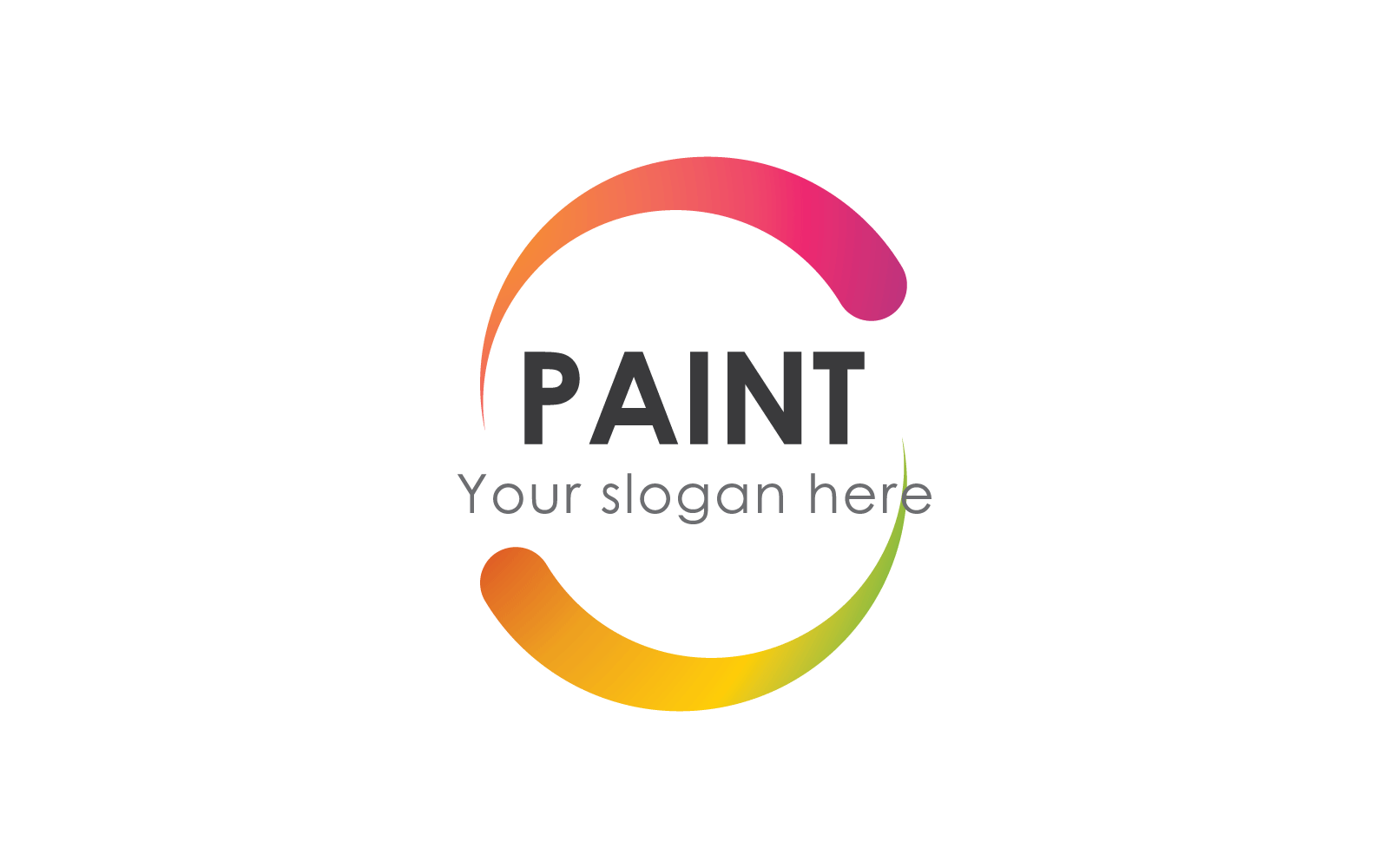 Paint House design logo icon business vector template
