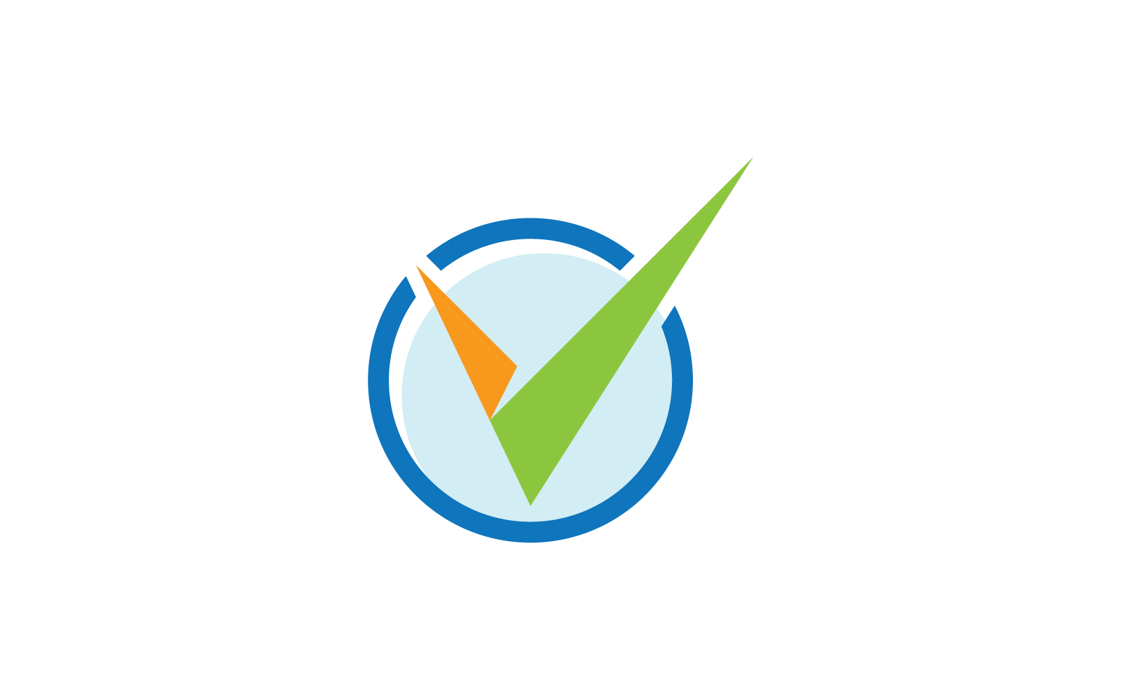 V brief ontwerp illustratie logo vector
