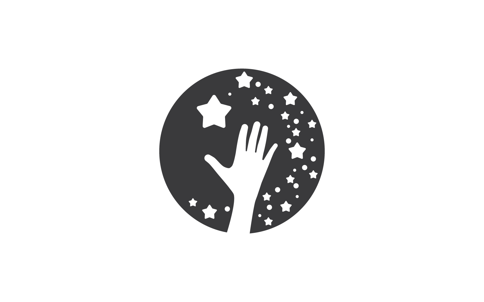 Dreams star design illustration logo template
