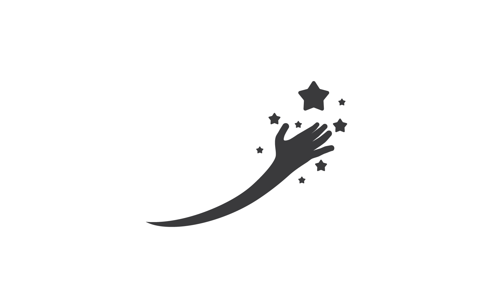 Dreams star logo illustration vector design