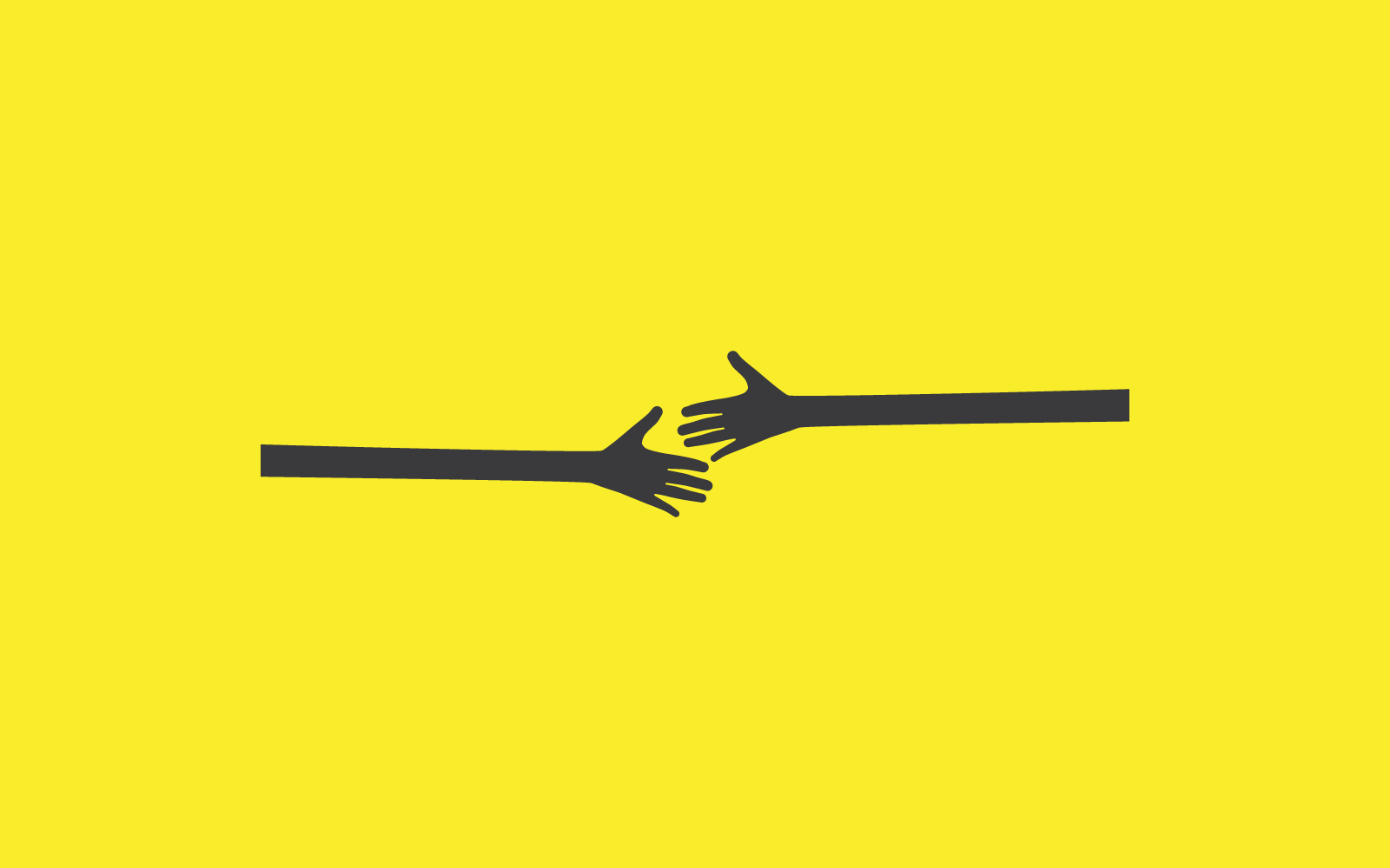 Hand care design illustration logo vector