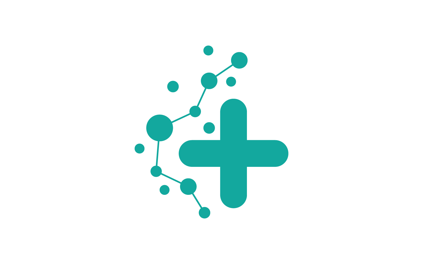 Molekyl platt design logotyp illustration mall