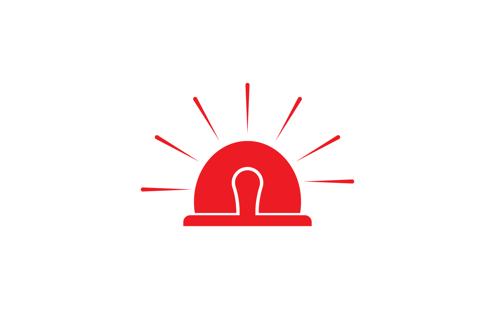 Vector de icono de ilustración de diseño de sirena