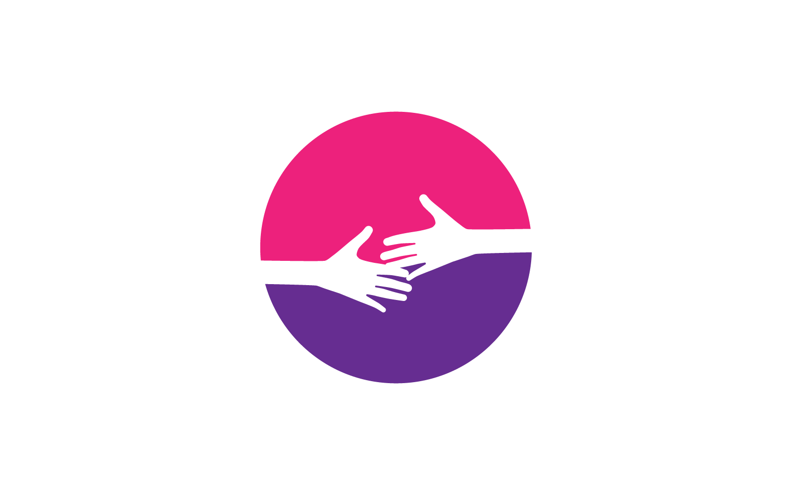 Hand care illustration logo template vector