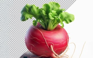 Radish Fresh Vegetable Transparent background 09