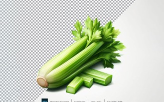 Celery Fresh Vegetable Transparent background 01