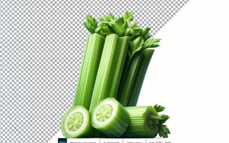 Celery Fresh Vegetable Transparent background 07