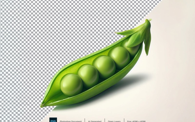 Green bean Fresh Vegetable Transparent background 09 Vector Graphic