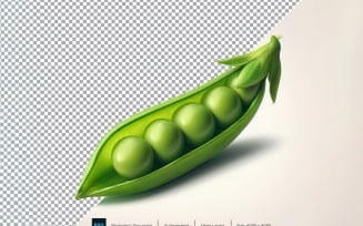 Green bean Fresh Vegetable Transparent background 09