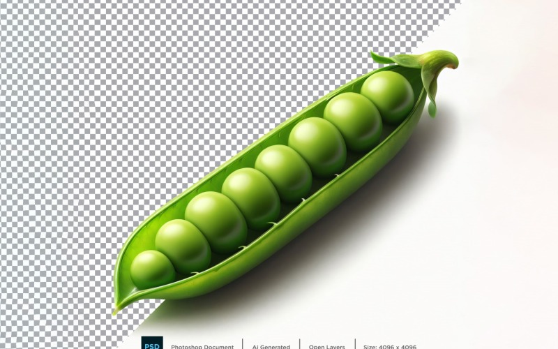 Green bean Fresh Vegetable Transparent background 12 Vector Graphic