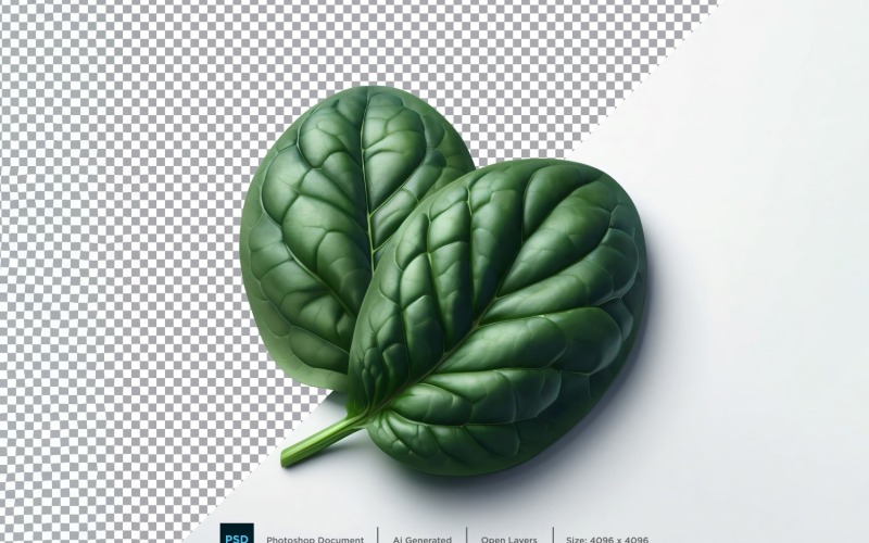 Spinach Fresh Vegetable Transparent background 08 Vector Graphic
