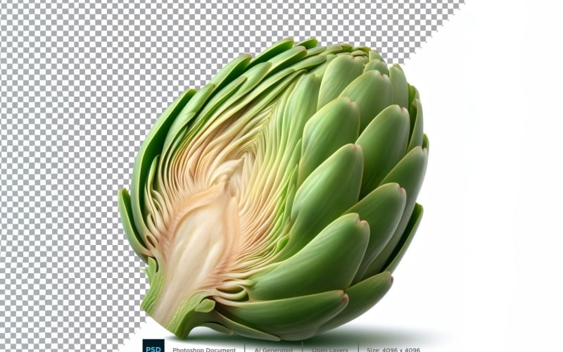 Artichoke Fresh Vegetable Transparent background 02 Vector Graphic