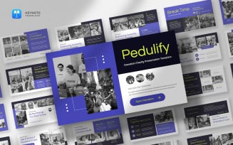 Pedulify - Nonprofit Organization Keynote Template