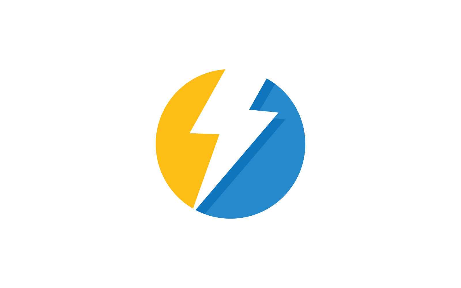 Power-Blitz-Power-Energie-Vektor-Logo-Vorlage
