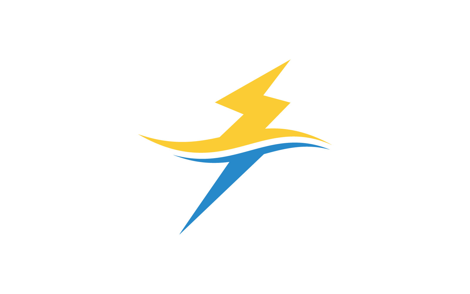Power Lightning Power Energy Logo Vektor-Design-Vorlage