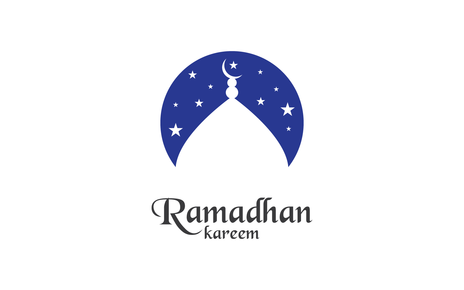 Islamic logo, Mosque,ramadhan kareem illustration vector